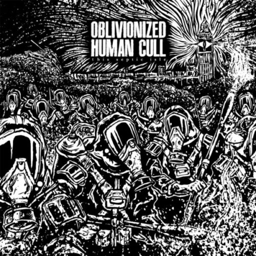 Oblivionized / Human Cull - This Septic Isle WHITE VINYL