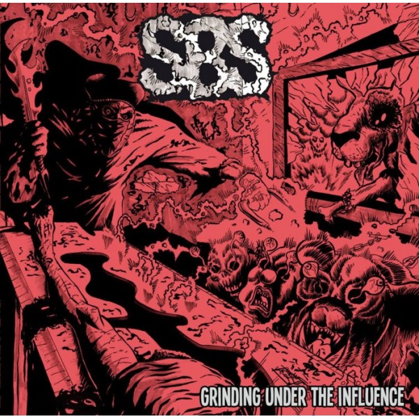 Spermbloodshit - Grinding Under The Influence RED VINYL