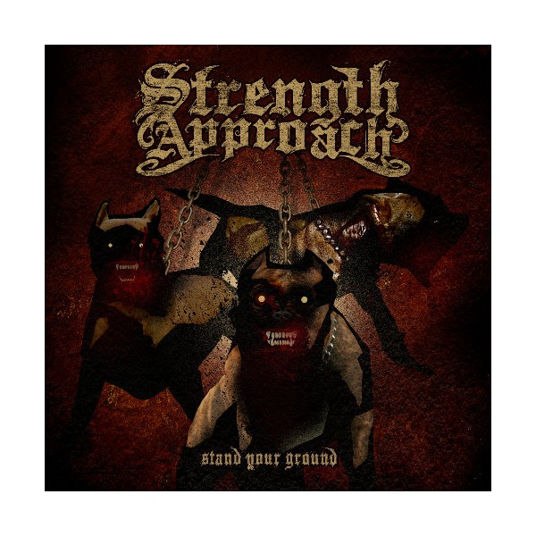 Strength Approach - Stand Your Ground RED / BLACK SWIRLS VINYL