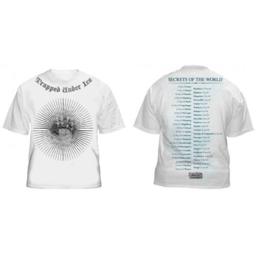 Trapped Under Ice - Secrets Of The World TOURSHIRT SIZE S