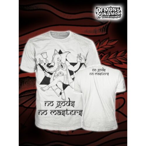God Free Youth - No Gods No Masters T-SHIRT SIZE S