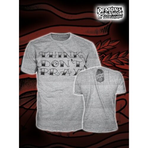 God Free Youth - Think Don't Pray T-SHIRT SIZE S