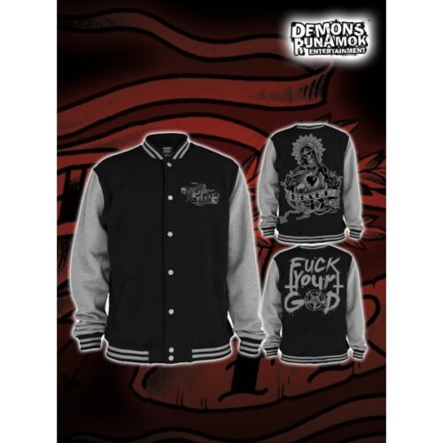 God Free Youth - New Skull Mary COLLEGE JACKET SIZE S
