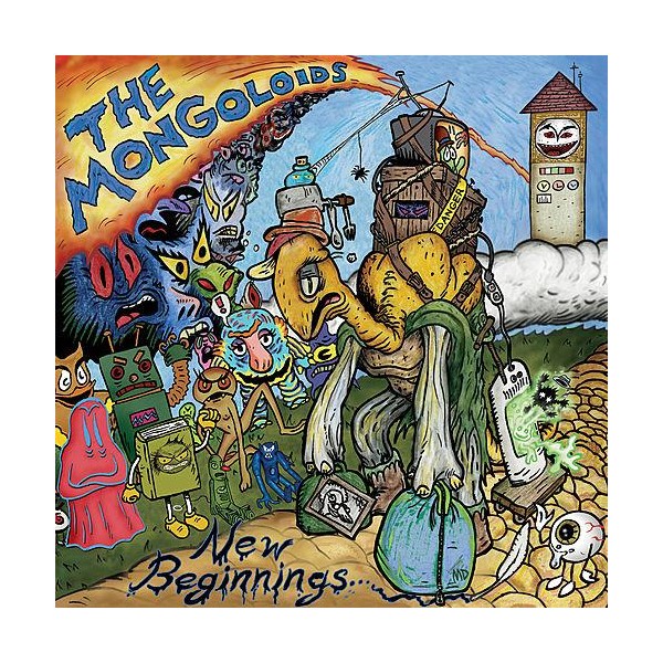 Mongoloids - New Beginnings WHITE VINYL 7"