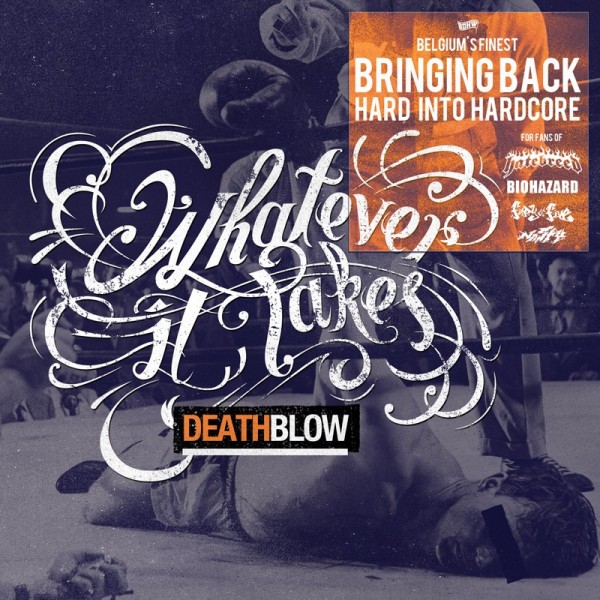 Whatever It Takes - Deathblow CLEAR BLACK MARBLE VINYL