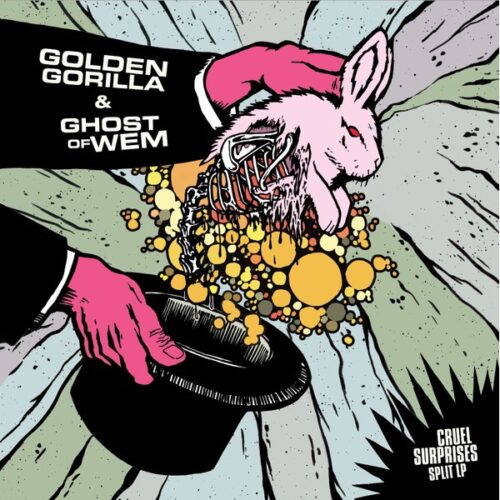 Golden Gorilla & Ghost Of Whem - Cruel Surprises Split LP