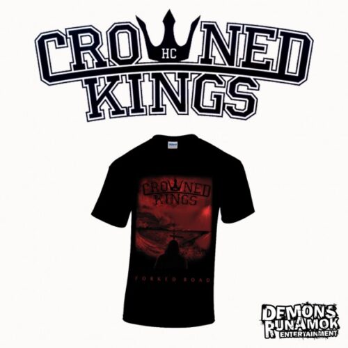 Crowned Kings - Forked Road T-Shirt BLACK