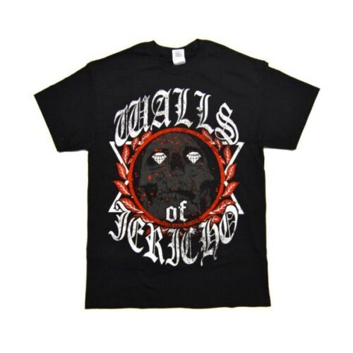 Walls Of Jericho - Diamond Skull T-SHIRT