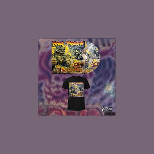 Raw Power - Inferno CD + T-SHIRT PACKAGE