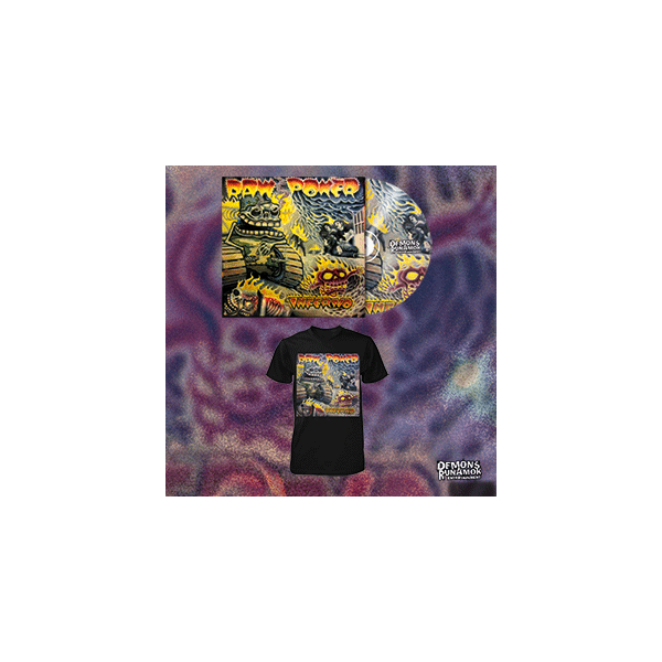Raw Power - Inferno CD + T-SHIRT PACKAGE