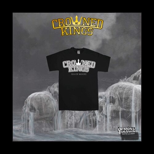 Crowned Kings - Sea Of Misery LOGO T-SHIRT