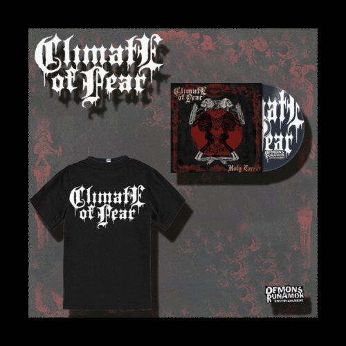 Climate Of Fear - Holy Terror MCD + T-SHIRT PACKAGE