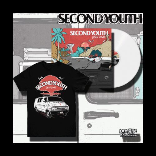 Second Youth - Dear Road LP + T-SHIRT PACKAGE