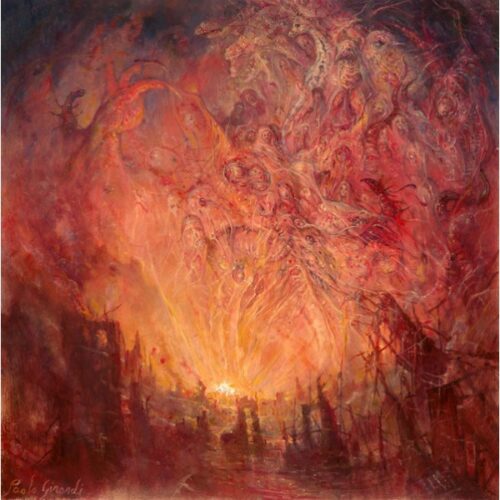 Hooded Menace / Algoma - Split LP