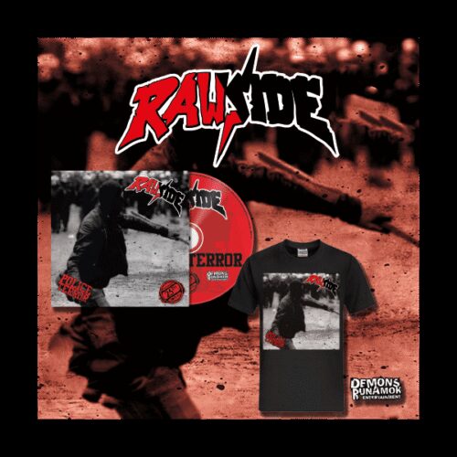 Rawside - Police Terror CD + T-SHIRT PACKAGE