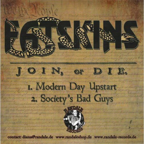 Fatskins / The Butchers - Split 7"