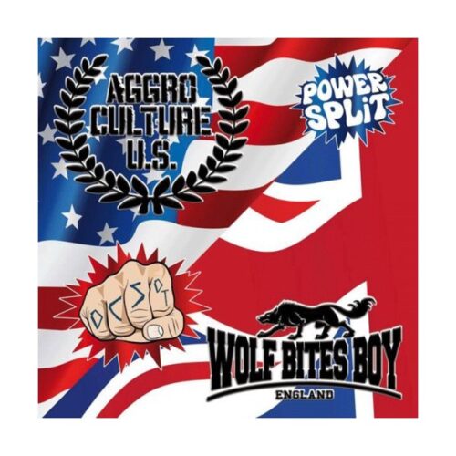 Aggro Culture U.S. / Wolf Bites Boy - Power Split LP