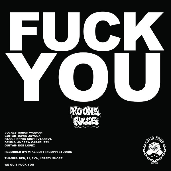 No One Rules - Always Losing 7"