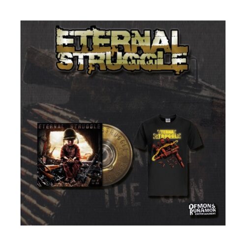 Eternal Struggle - Year Of The Gun CD + T-SHIRT Bundle