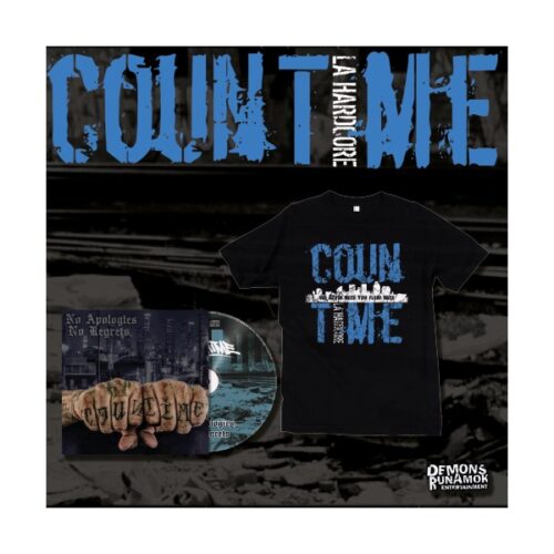 Countime - No Apologies, No Regrets CD + T-SHIRT Bundle