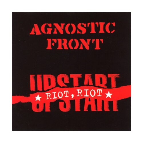 Agnostic Front - Riot, Riot Upstart CD