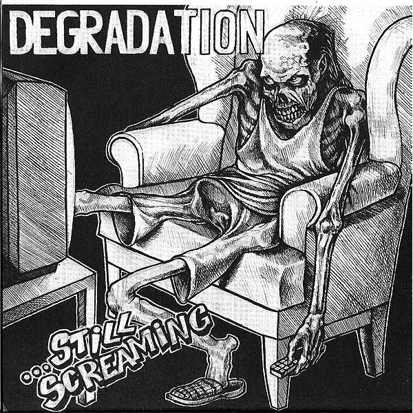 Degradation - Degradation 7" WHITE VINYL
