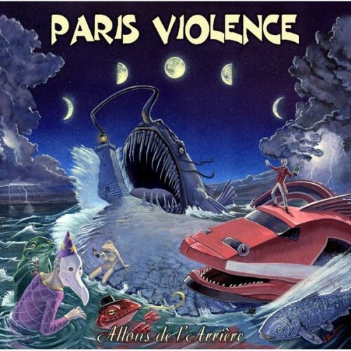 Paris Violence - Allons De L'Arriere LP+7"