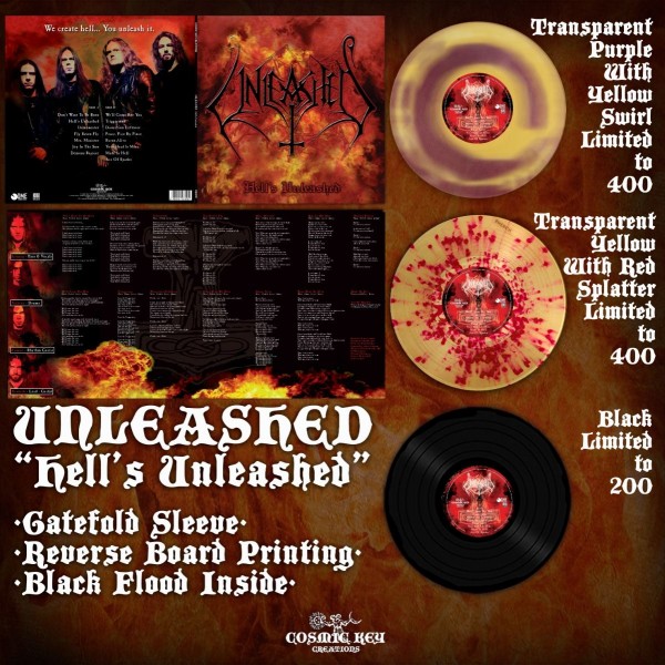 Unleashed - Hell's Unleashed LP