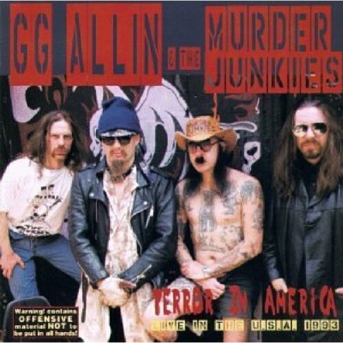 GG Allin & The Murderjunkies - Terror In America Live 1993 CD