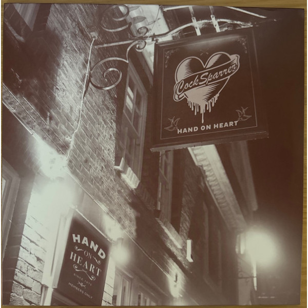 Cock Sparrer - Hand On Heart LP BLACK VINYL