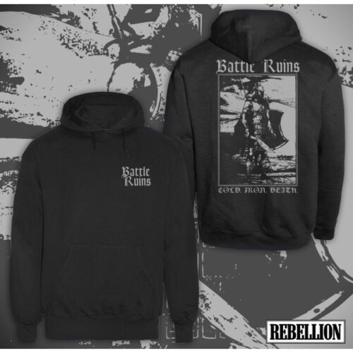 Battle Ruins - Cold Iron Death HOODED SWEATER