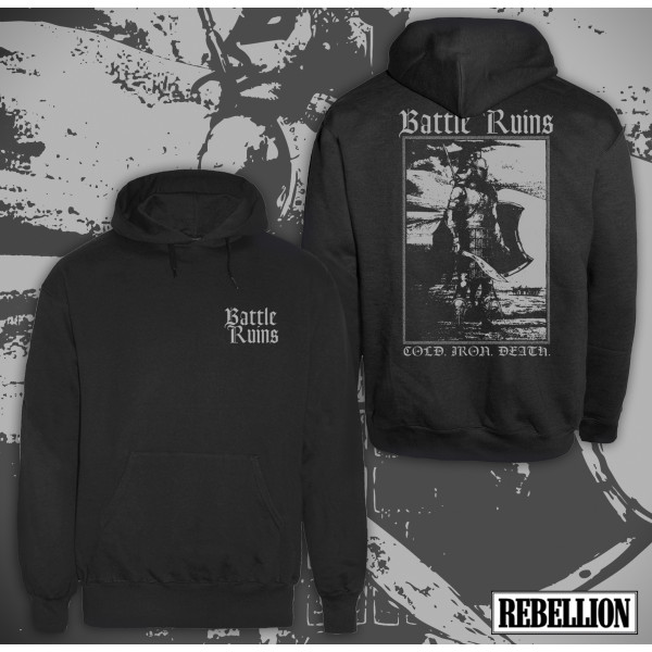 Battle Ruins - Cold Iron Death HOODED SWEATER