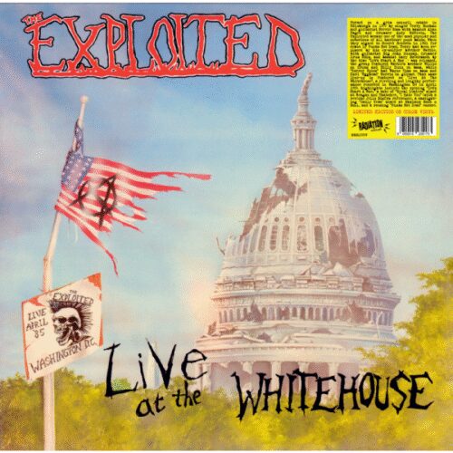 Exploited - Live At The White House LP