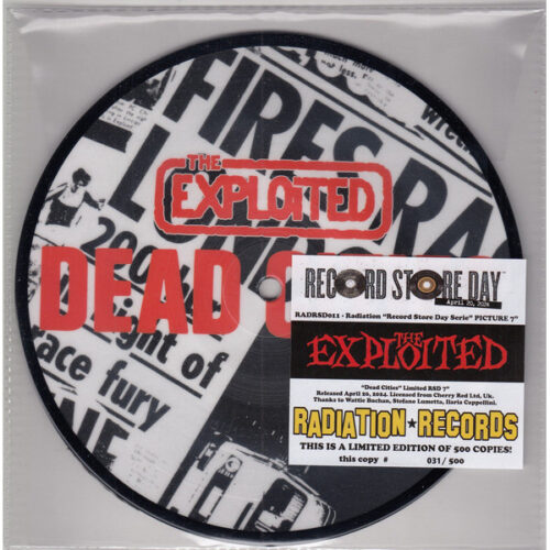 Exploited - Dead Cities PICTURE 7"