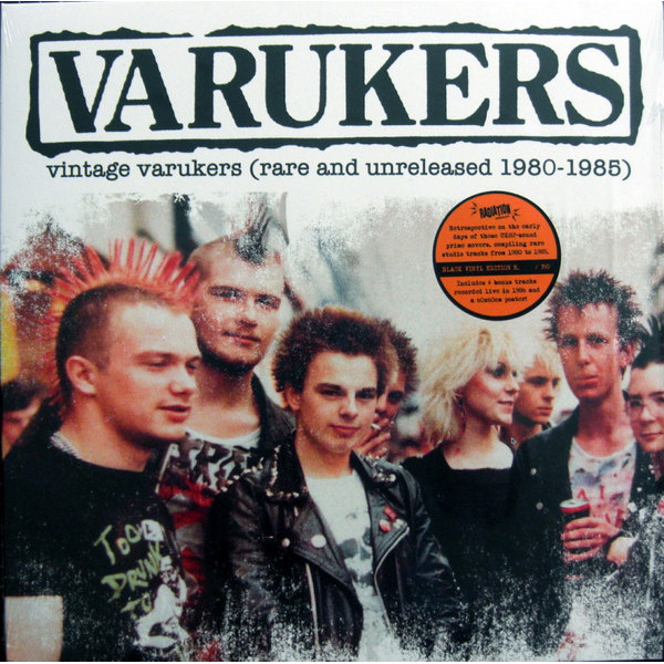 Varukers - Vintage Varukers (Rare And Unreleased 1980-1985) LP