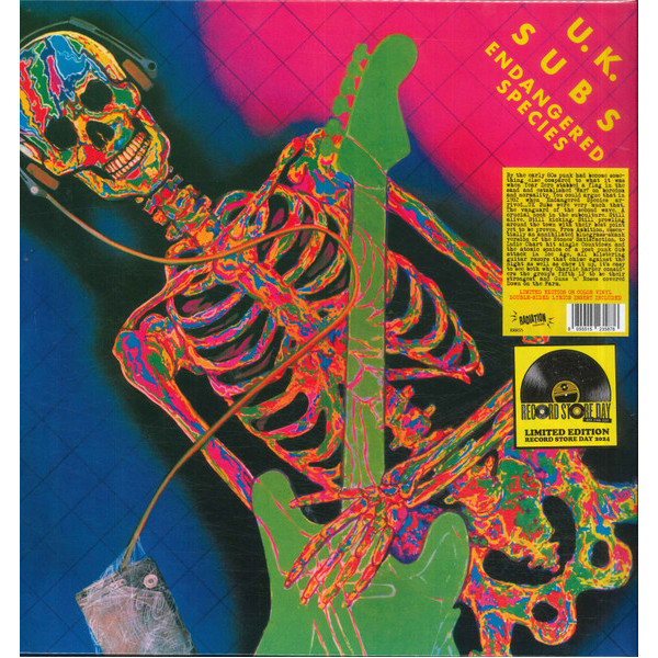 UK Subs - Endangered Species LP