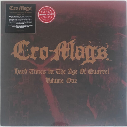 Cro-Mags - Hard Times Ine The Age Of Quarrel Volume One 2LP