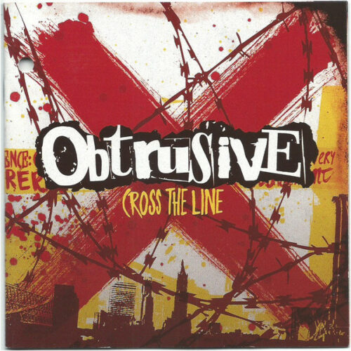 Obtrusive - Cross The Line CD
