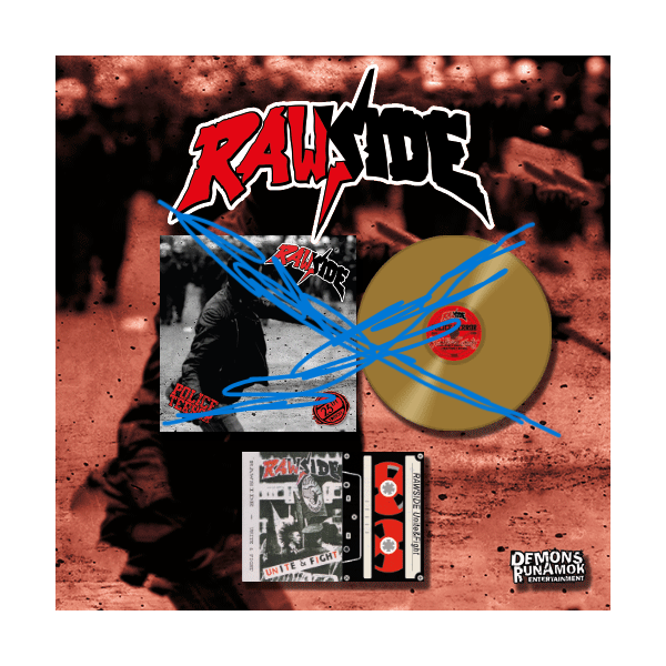 Rawside - Police Terror DEMO UNITE AND FIGHT TAPE 25th Anniversary Edition