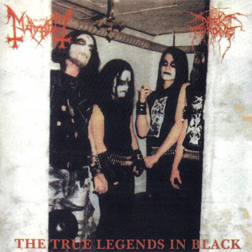Darkthrone / Mayhem - The True Legends In Black LP