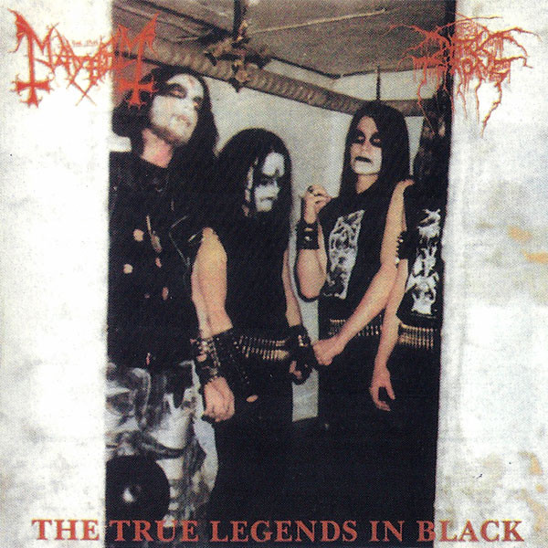 Darkthrone / Mayhem - The True Legends In Black LP