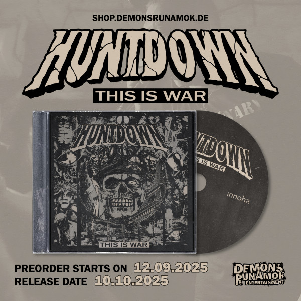 Huntdown - This Is War CD